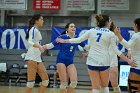 VB vs MHC  Wheaton Women's Volleyball vs Mount Holyoke College. - Photo by Keith Nordstrom : Wheaton, Volleyball, VB